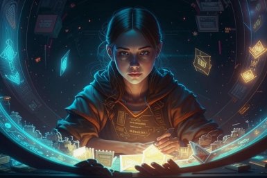 Финансовый гороскоп на неделю Kandinsky by Sber AI (18+)