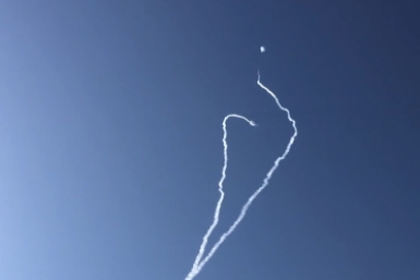 Работа средств ПВО российской армии из открытых источников