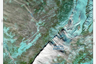 Аномальные морозы усилили ледообразование на Байкале Научно-исследовательский центр космической гидрометеорологии &quotПланета&quot