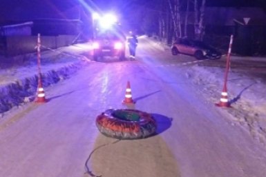 Фотография с места происшествия Telegram-канал (18+) Госавтоинспекции Новгородской области