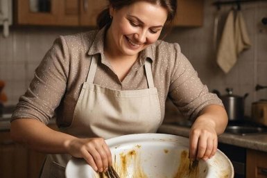 Домохозяйка Kandinsky by Sber AI (18+)