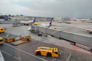 Аэропорт, самолёт, посадка ИА Stavropol.Media