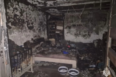 Мужчина отравился угарным газом и получил ожоги на пожаре в Ангарске Пресс-служба ГУ МЧС России по Иркутской области