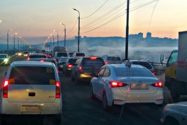 Автомобильная пробка Екатерина Калмыкова, ИА IrkutskMedia