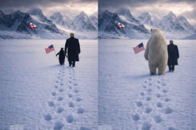 Пользователи восстановили географическую достоверность Пресс-служба Белого дома и фото в открытых источниках