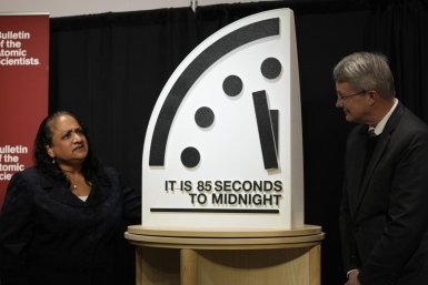 Часы Судного дня AP Photo/ Pablo Martinez Monsivais