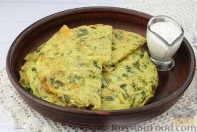 Картофельные лепёшки с сыром - сытный завтрак или перекус для всей семьи. Готовятся без муки russianfood.com