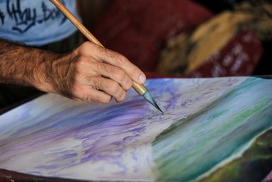 рисование, живопись, искусство, картина Евгений Кулешов, ИА PrimaMedia.ru