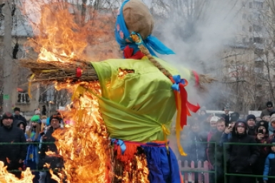 сжигание чучела Ника Новак, ИА ChitaMedia