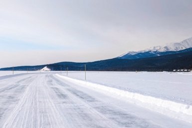 Ледовые переправы открыли в Чивыркуйском заливе на Байкале Тг-канал (18+) Заповедного Подлеморья