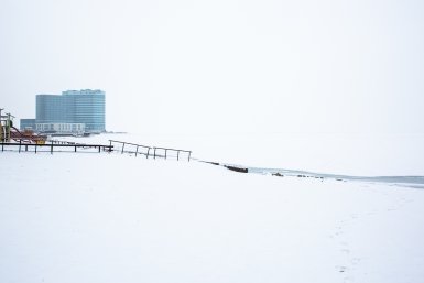 снег, холод, зима, погода, осадки, прогноз, гололед, похолодание, набережная Мария Смитюк, ИА PrimaMedia.ru