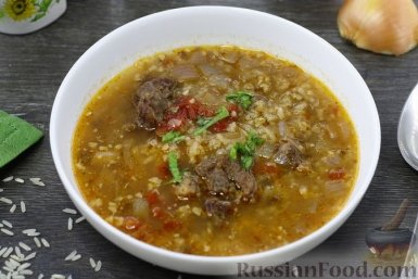 Харчо с тушёнкой, орехами и пряностями: горячий, сытный и простой рецепт с нотками Грузии russianfood.com
