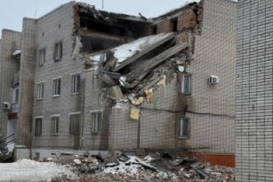 Здание разрушено Дорожный контроль СПб | ЛО