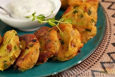 Обалденные котлетки из нута и картофеля. Готовятся без мяса и яиц - нежные, с золотистой корочкой russianfood.com