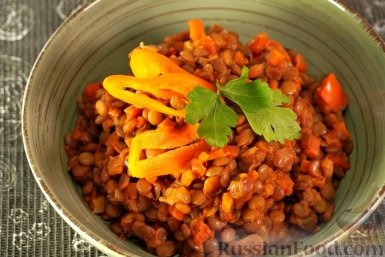 Питательная зелёная чечевица с овощами: годится для спортсменов и худеющих - 100% польза russianfood.com