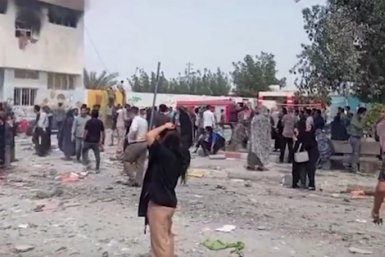 Около 45 человек пострадали Скриншот с видео