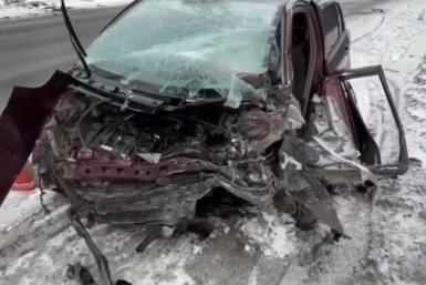 Младенец и три человека пострадали в жестком ДТП в Иркутской области