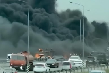 Смертельное ДТП под Таганрогом скриншот видео из соцсетей