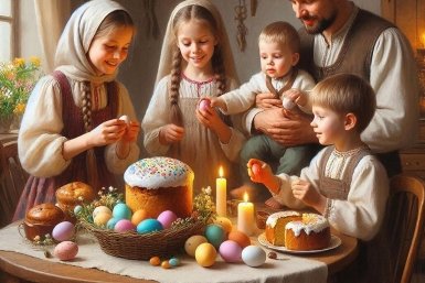 Пасха Kandinsky by Sber AI (18+)