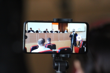 Съемка на телефон ИА UssurMedia