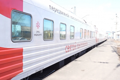 Более 2,8 тысяч приемов провели врачи поезда &quotСвятой Пантелеймон&quot за месяц Пресс-служба правительства Иркутской области