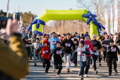 Первый забег серии "Ангарского километра! Бежим к Юбилею!" прошел в Ангарске