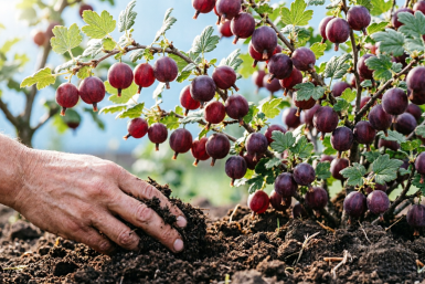 2 стакана в апреле — под каждый куст крыжовника: ягоды медовые, а ветки гнутся от урожая