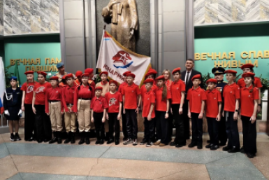 В ряды &quotЮнармии&quot вступили 16 школьников в Ангарском округе Пресс-служба администрации АГО