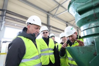 Игорь Кобзев принял участие в запуске нового завода в Тулуне Пресс-служба правительства Иркутской области