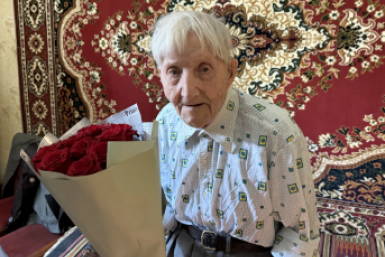 Фронтовик Юрий Лукашин из Ангарска отметил 101-й день рождения