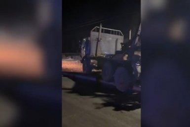 В Приангарье пьяный водитель без прав угнал КамАЗ знакомого и попался ДПС