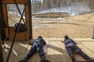 Полицейские из Ангарска приняли участие в чемпионате по стрельбе из боевого оружия