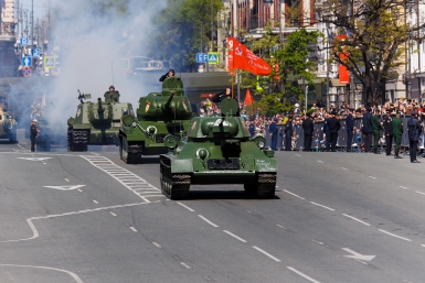 В Минобороны чётко обозначили, что любая попытка сорвать празднование Дня Победы в Москве повлечёт за собой массированный ракетный удар Евгений Кулешов, ИА PrimaMedia