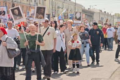 "Бессмертный полк" вновь пройдет по улицам Ангарска 9 мая