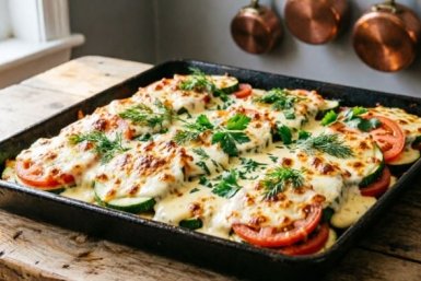Пальчики оближешь, а диета подождёт: кабачки с майонезом и сырной шапкой - греховное наслаждение