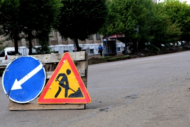 Из-за аварии перекрыли движение на улице Оречкина в Ангарске