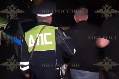 Задержание автомобилиста МВД России