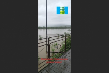 Повышение уровня воды на реке Витим в районе поселка Мама достигло 5 метров Администрация Мамско-Чуйского района