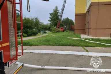 Из-за короткого замыкания электропроводки загорелась квартира в Саянске Пресс-служба ГУ МЧС России по Иркутской области