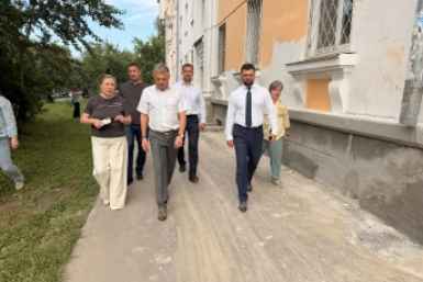 В Ангарском округе продолжается капремонт многоквартирных домов мэрия АГО