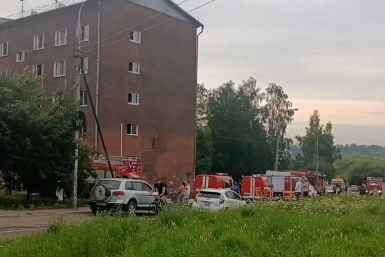 Пожар Из соцсетей губернатора Иркутской области