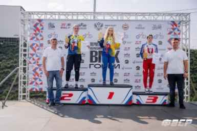 Три BMX-гонщицы из Ангарска завоевали золото и серебро на стартах в Саранске