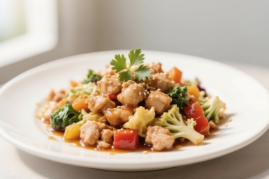 Люблю вкусно поесть, но не перегружаю желудок: курица с овощами в медово-соевом соусе - любимое блюдо