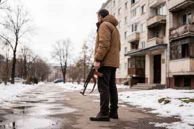 Экс-полицейский убил бывшую жену из ревности Создано при помощи ИИ