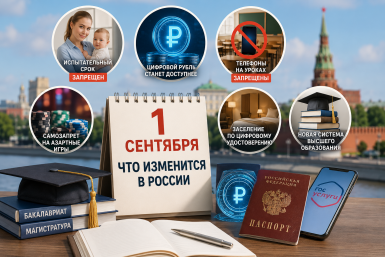 Что изменится в России с 1 сентября создано при помощи ИИ