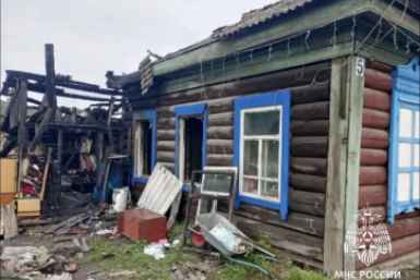 Пожар ГУ МЧС России по региону