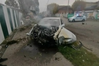 Появились подробности ДТП с Mercedes-Benz в Иркутске