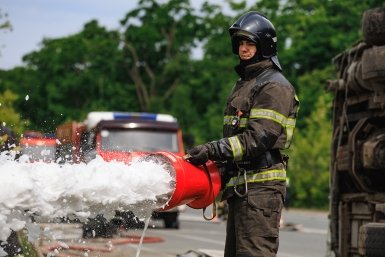 Добровольные пожарные Приангарья с начала года участвовали в тушении 428 пожаров