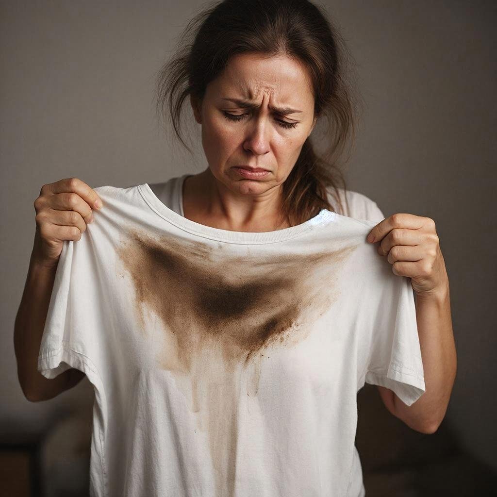 Грязное пятно на рубашке GigaChat (12+)