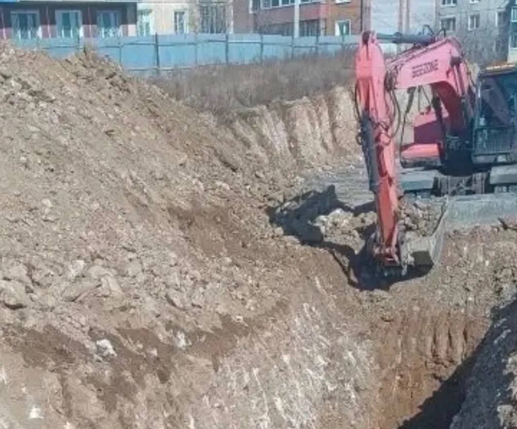 Инженерные сети прокладывают к новому жилью для сотрудников авиапредприятия мэрия Улан-Удэ